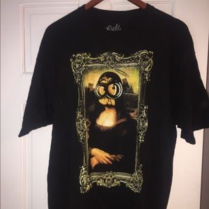 Black graphic t-shirt
